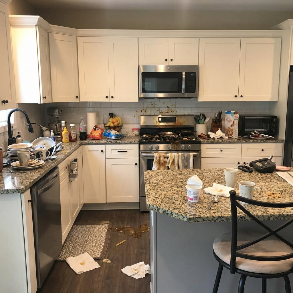 Chef's Kitchen before