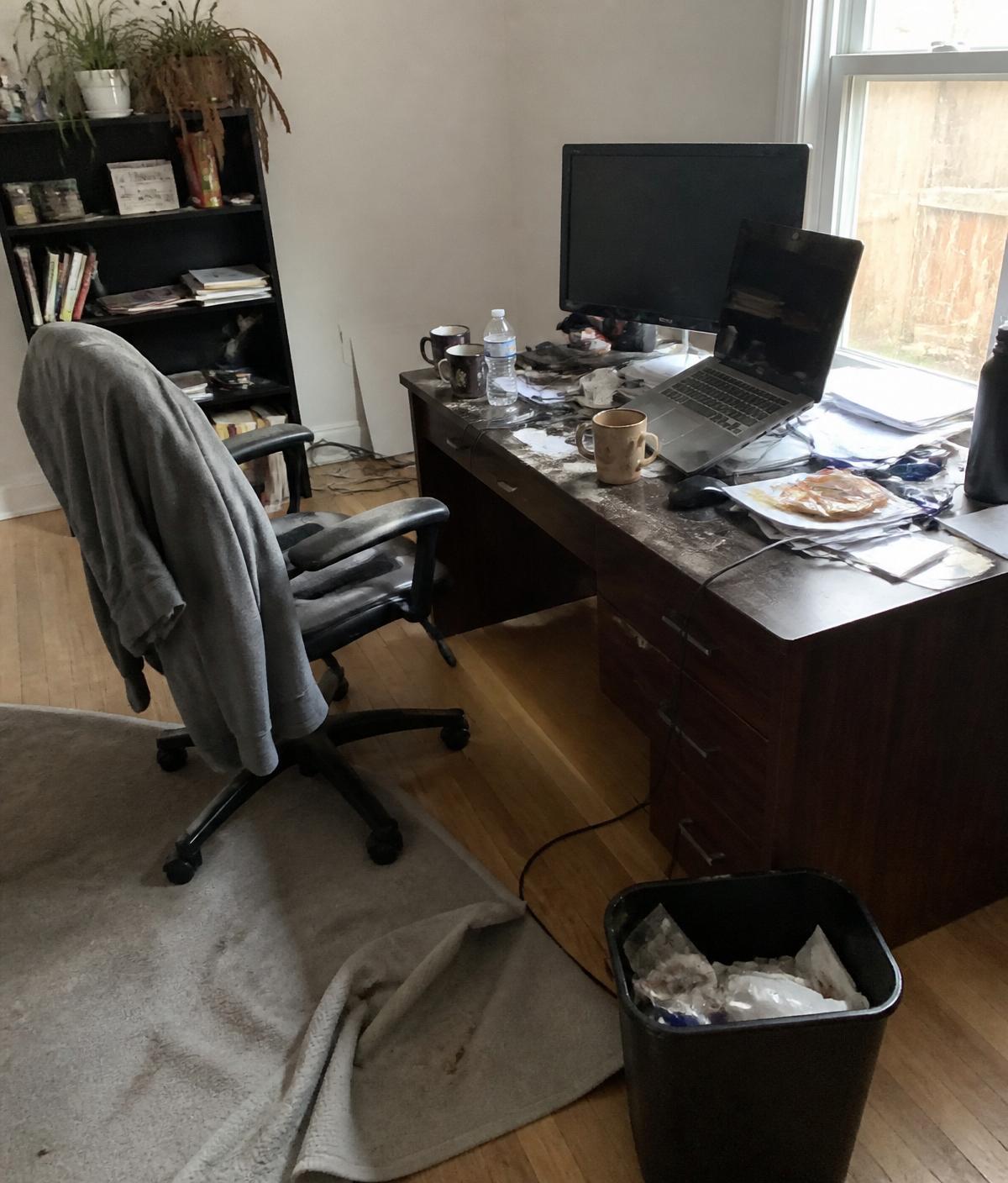 Office Floor before